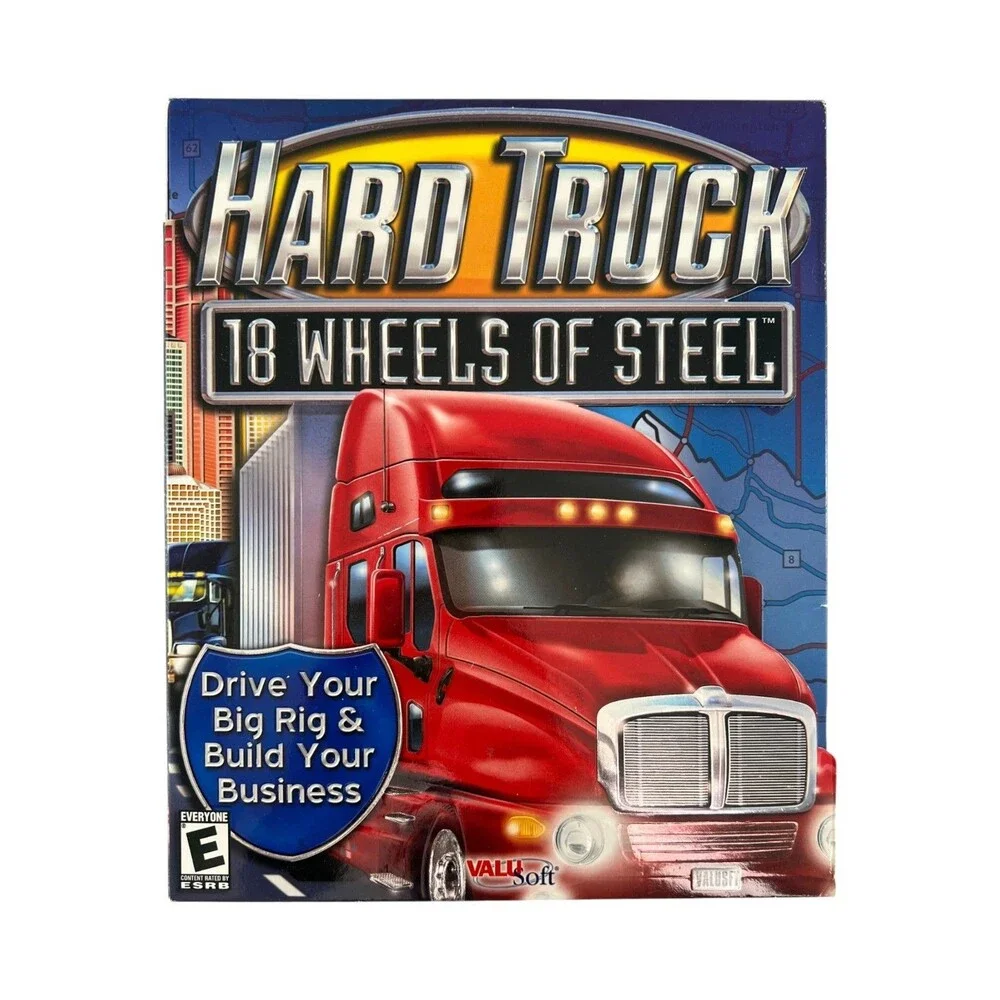 Hard Truck 18 Wheels of Steel PC Big Box Sealed